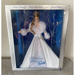 2003 Holiday Visions "Winter Fantasy" Special Edition Barbie Mattel NIB